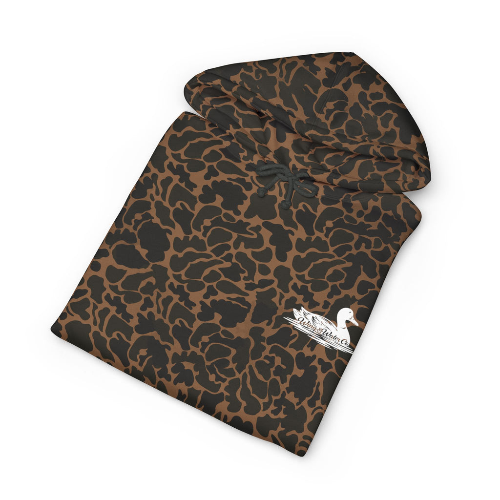 Camo Duck Logo Hoodie | Wing & Water Co.
