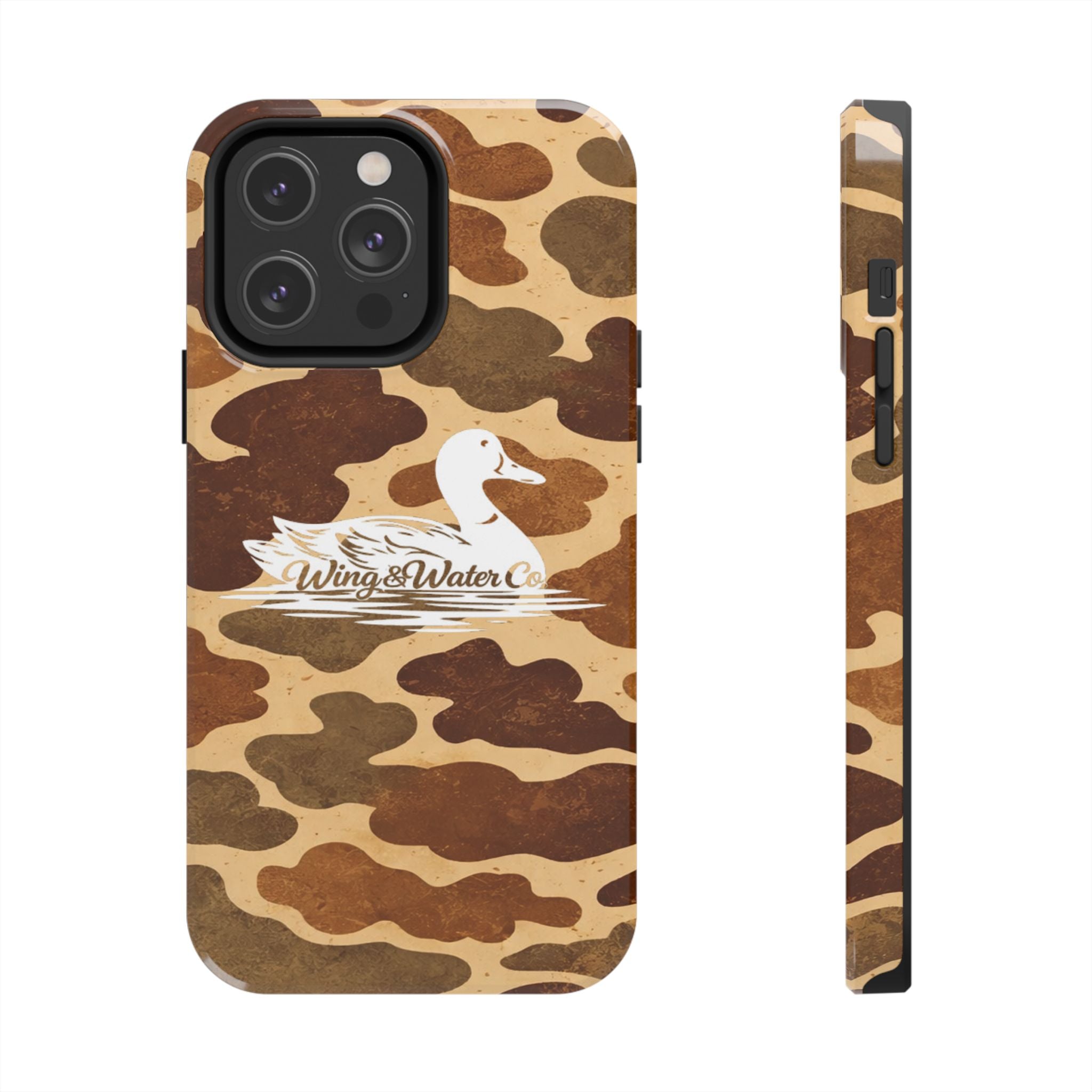 Camo Tough Phone Case | Wing & Water Co.