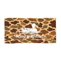 Duck Logo Camo Beach Towel | Wing & Water Co.
