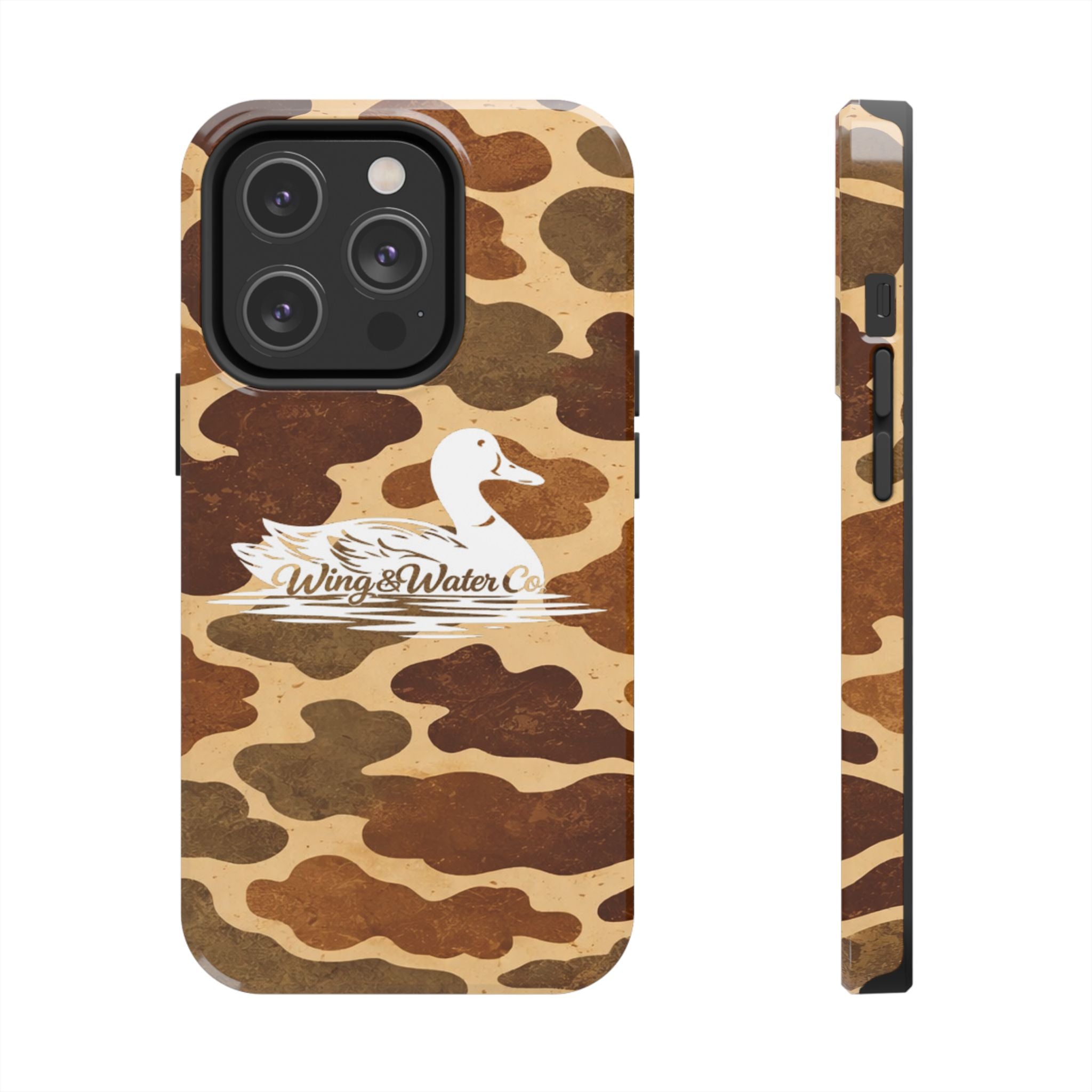 Camo Tough Phone Case | Wing & Water Co.