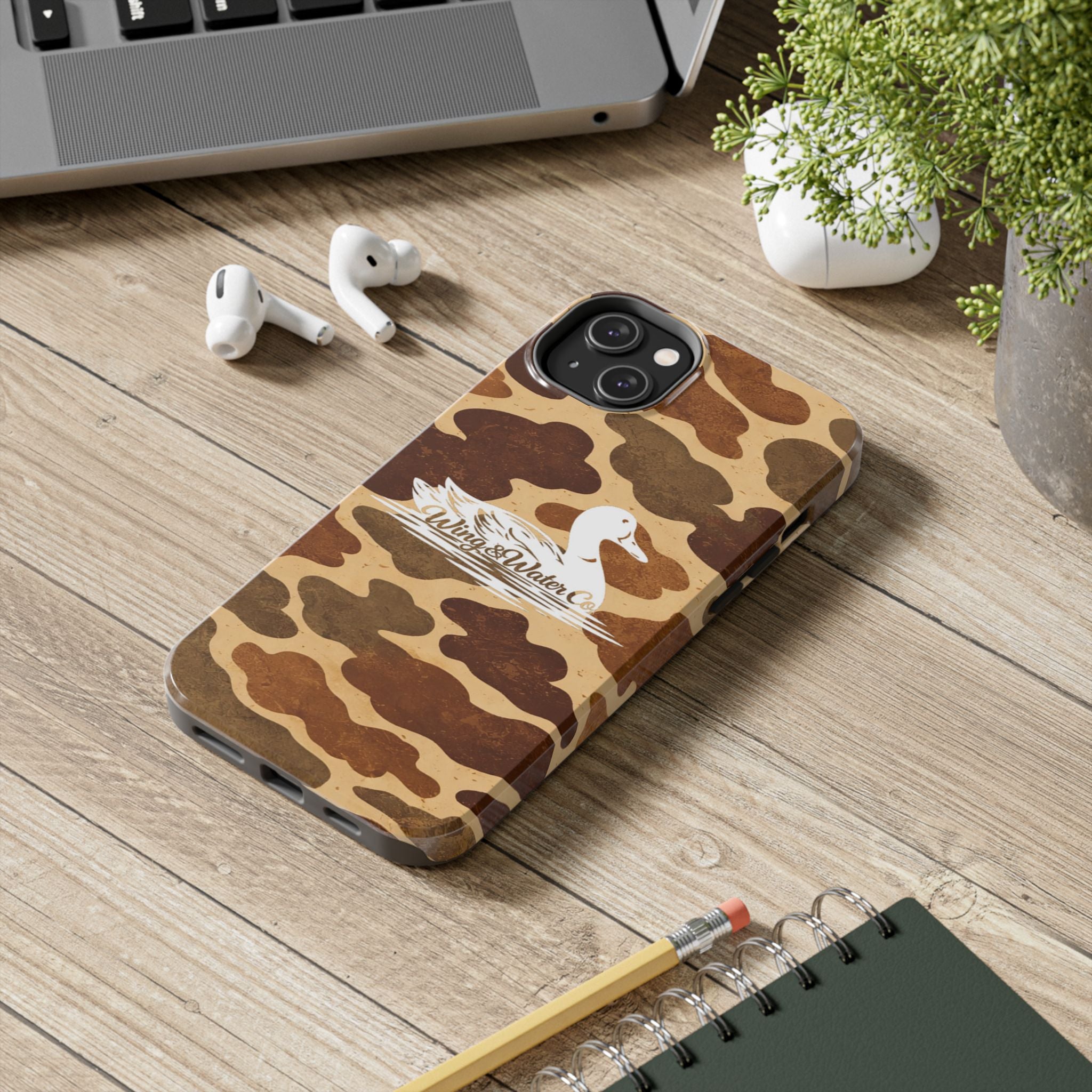Camo Tough Phone Case | Wing & Water Co.