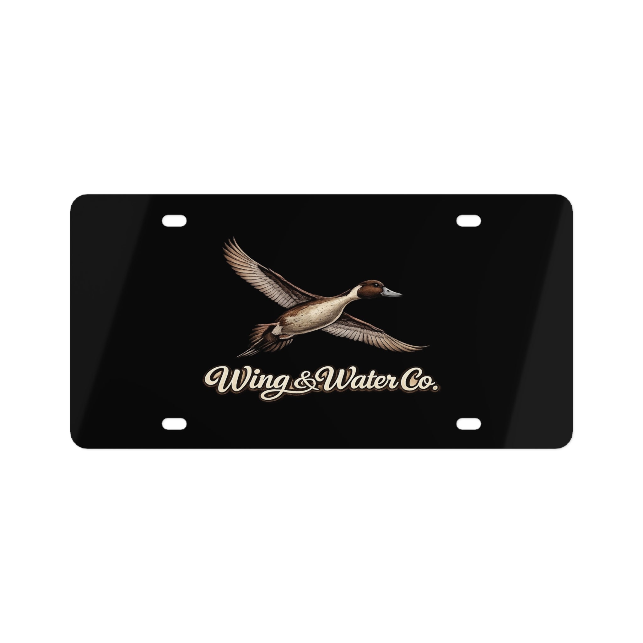 Flying Pintail Duck License Plate | Wing & Water Co.