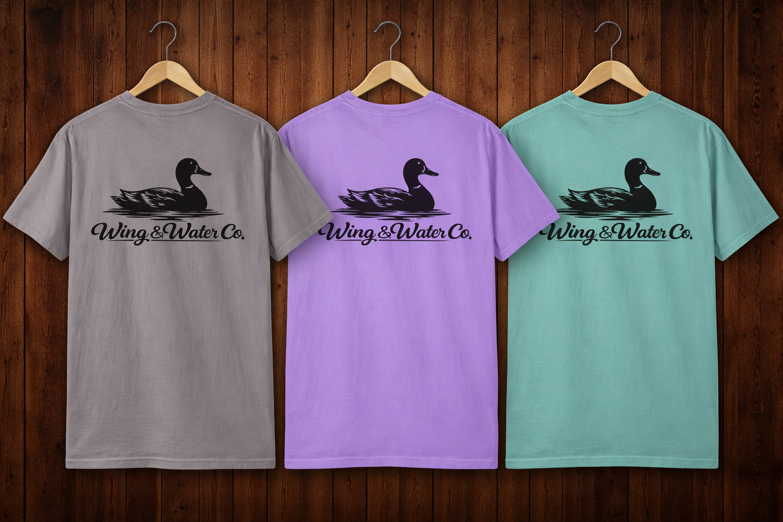 OG Duck Logo Tee | Wing & Water Co.