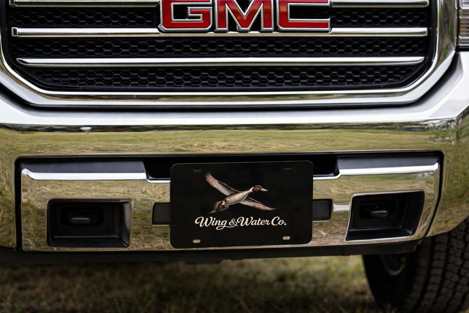 Flying Pintail Duck License Plate | Wing & Water Co.