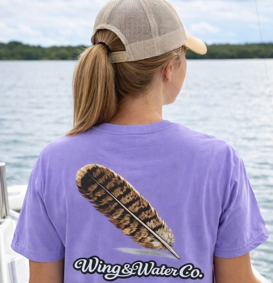 The Feather Tee | Wing & Water Co.