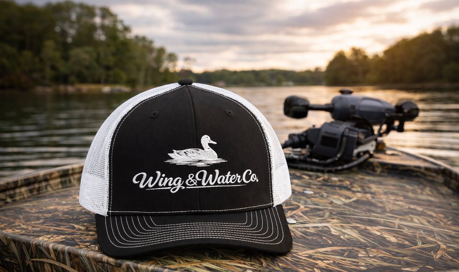OG Logo Richardson 112 Trucker | Wing & Water Co.