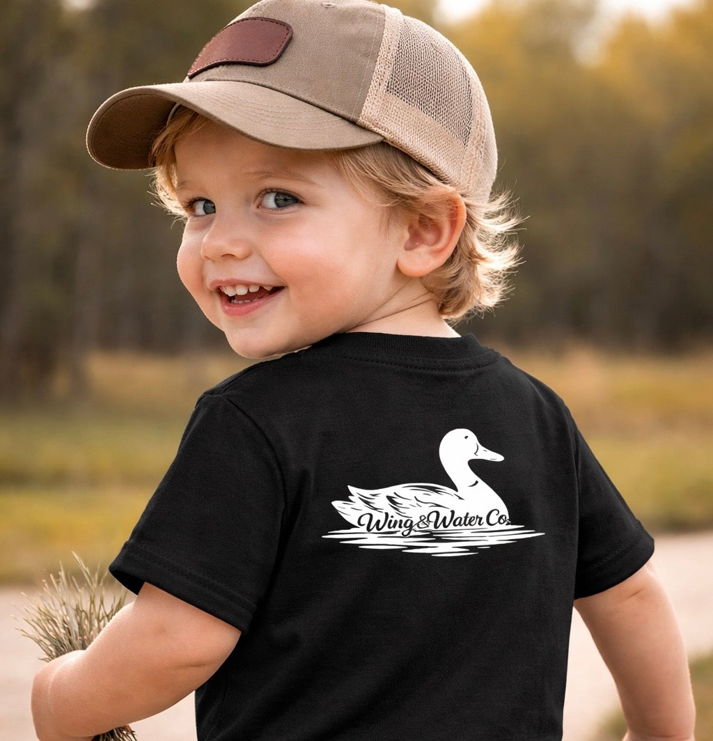 Duck Logo Toddler Tee | Wing & Water Co.