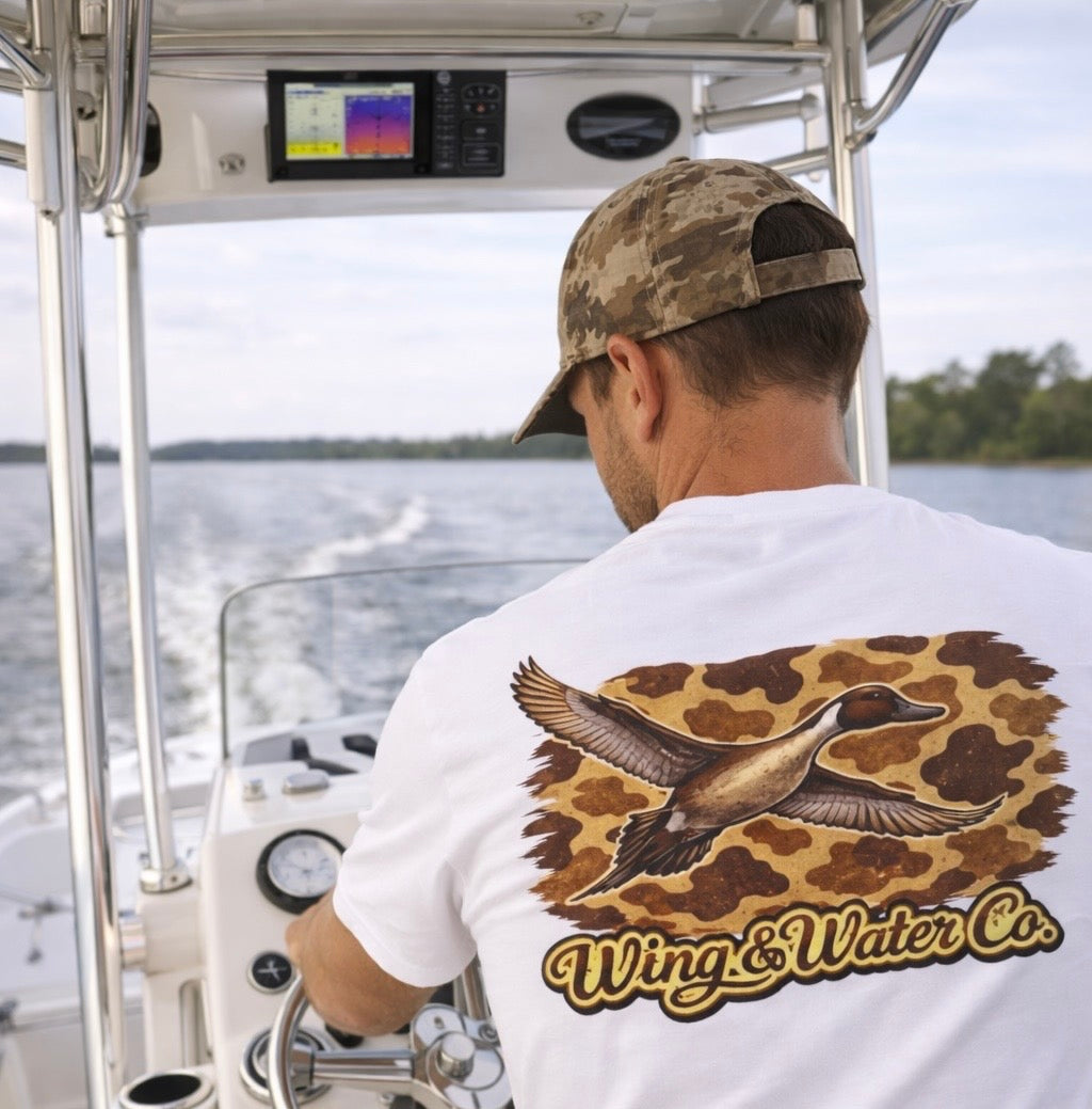 Flying Pintail Tee | Wing & Water Co.