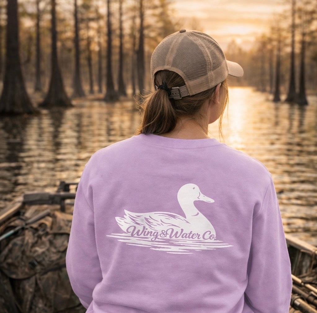 Duck Logo Crewneck | Wing & Water Co.