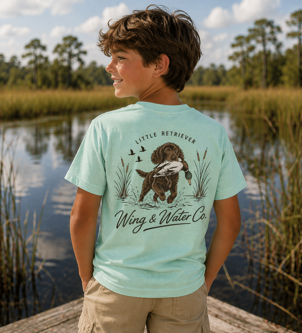 Little Retriever Youth Tee | Wing & Water Co.