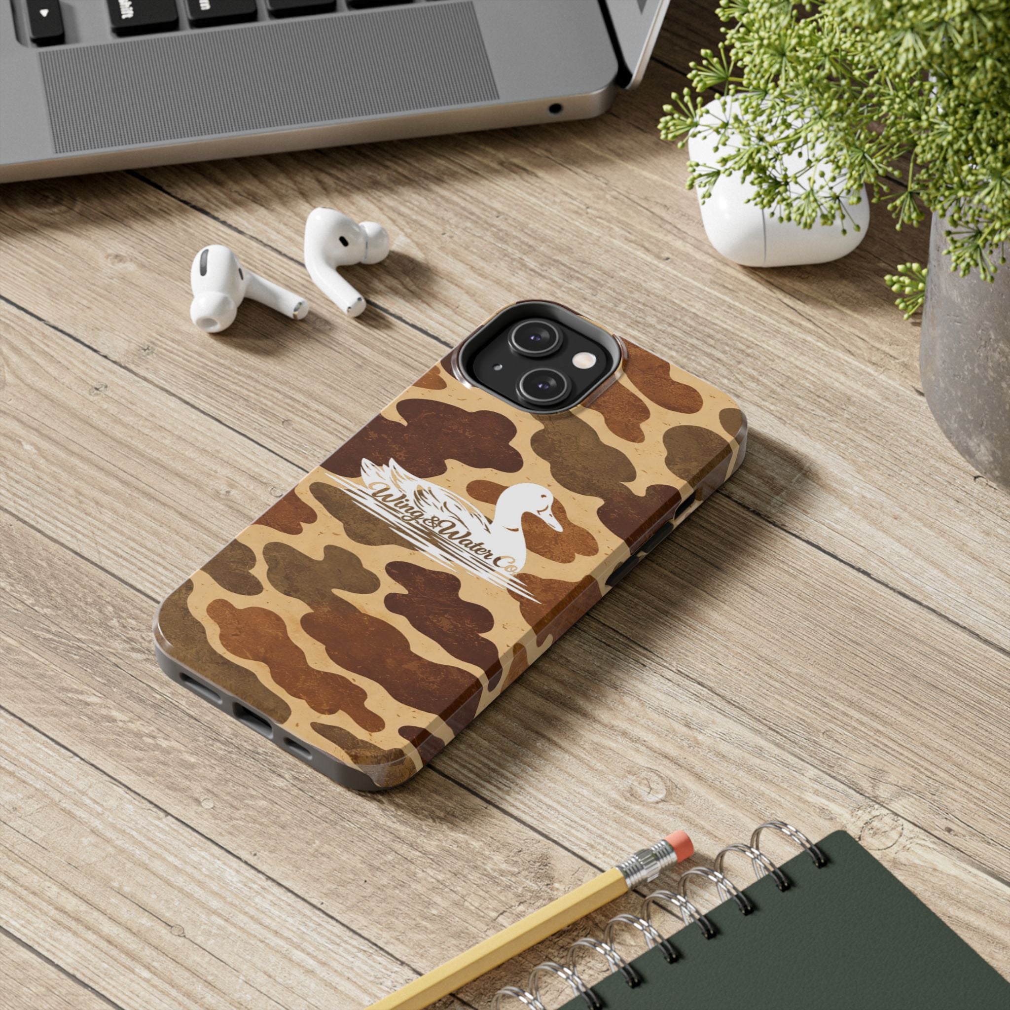 Camo Tough Phone Case | Wing & Water Co.
