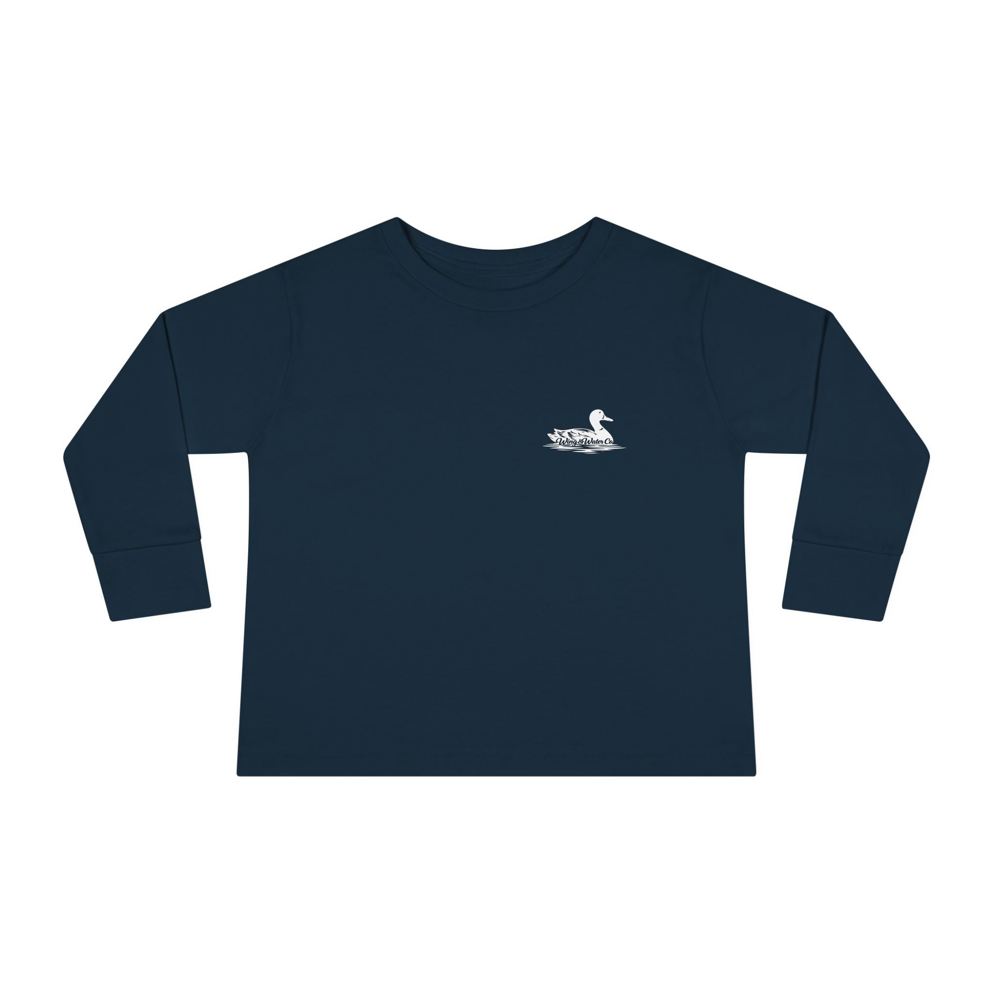 Raised On The Water Toddler LS Tee | Wing & Water Co.