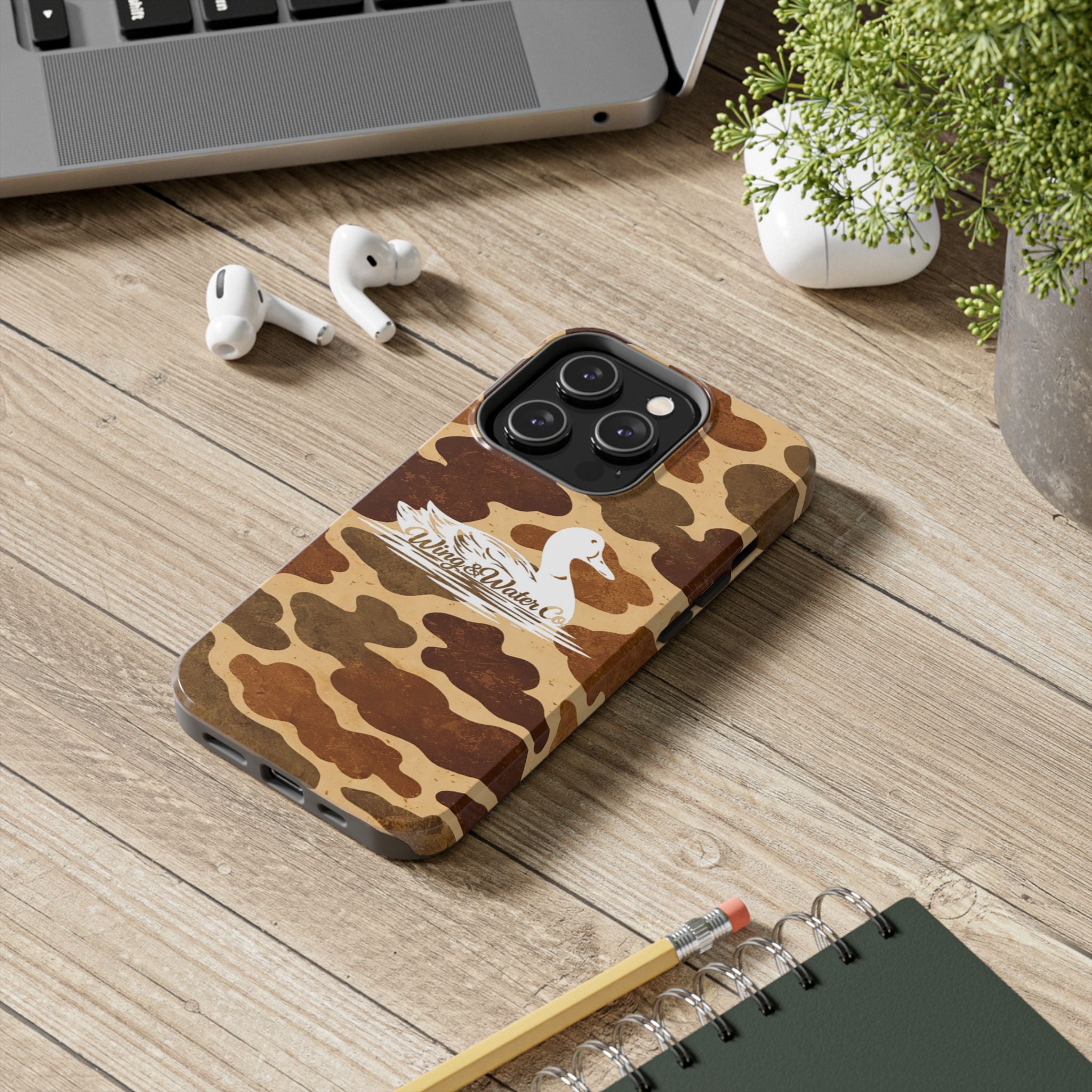 Camo Tough Phone Case | Wing & Water Co.