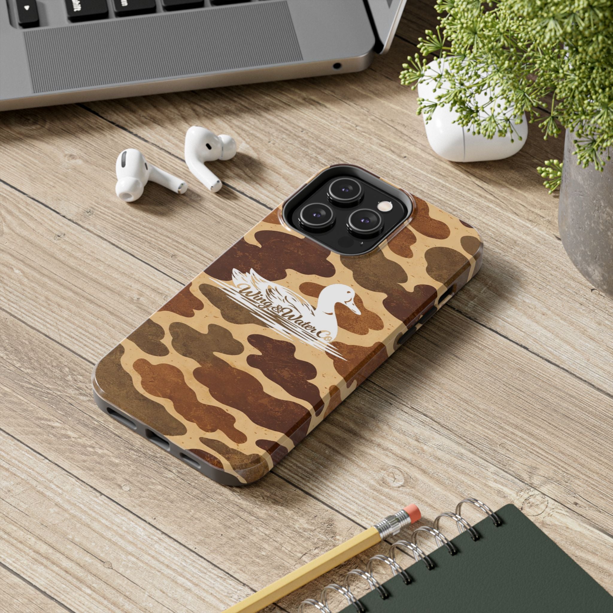 Camo Tough Phone Case | Wing & Water Co.