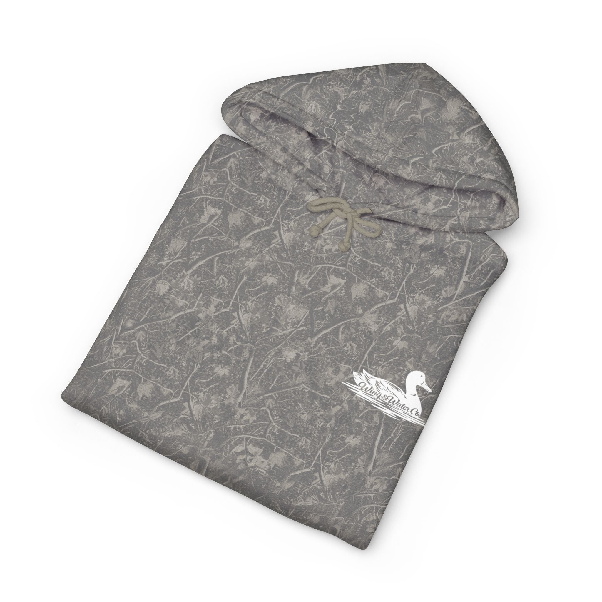 Camo Duck Logo Hoodie | Wing & Water Co.