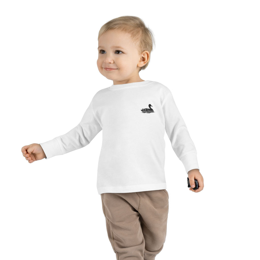 Raised On The Water Toddler LS Tee | Wing & Water Co.