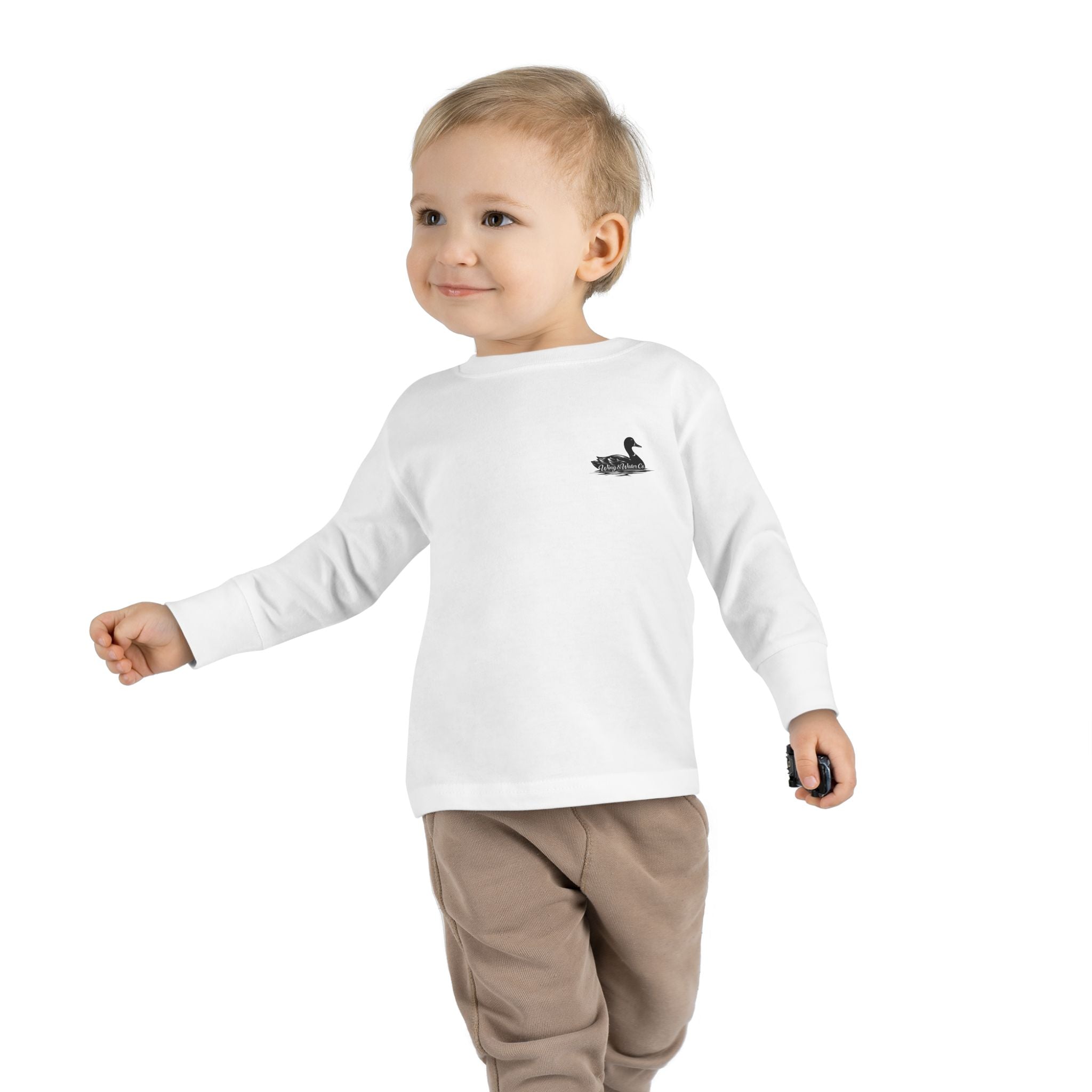Raised On The Water Toddler LS Tee | Wing & Water Co.