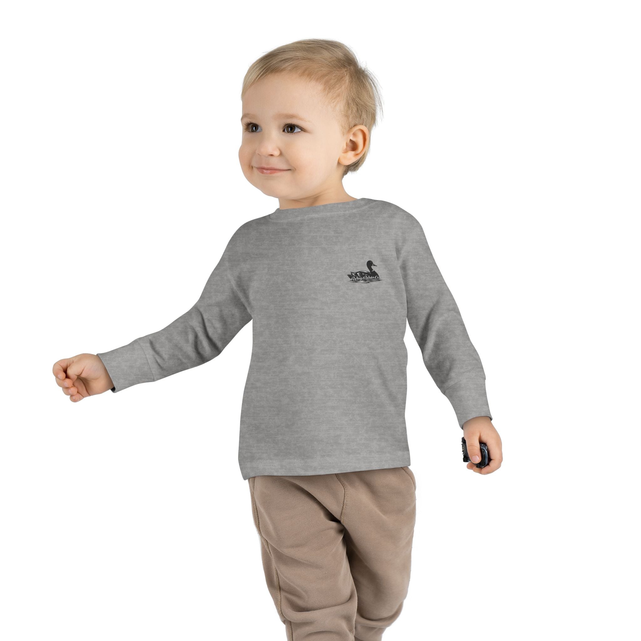 Raised On The Water Toddler LS Tee | Wing & Water Co.