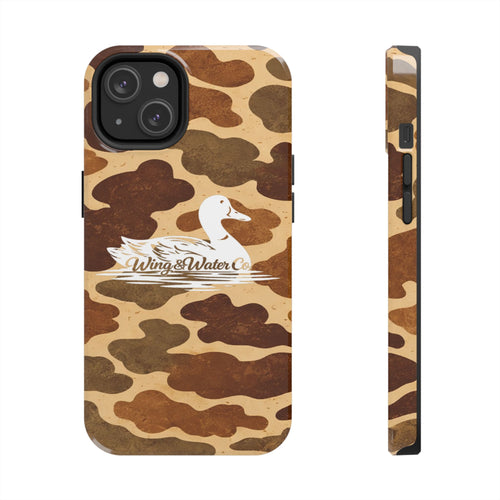 Camo Tough Phone Case | Wing & Water Co.