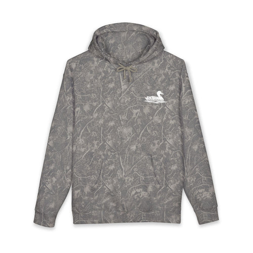 Camo Duck Logo Hoodie | Wing & Water Co.