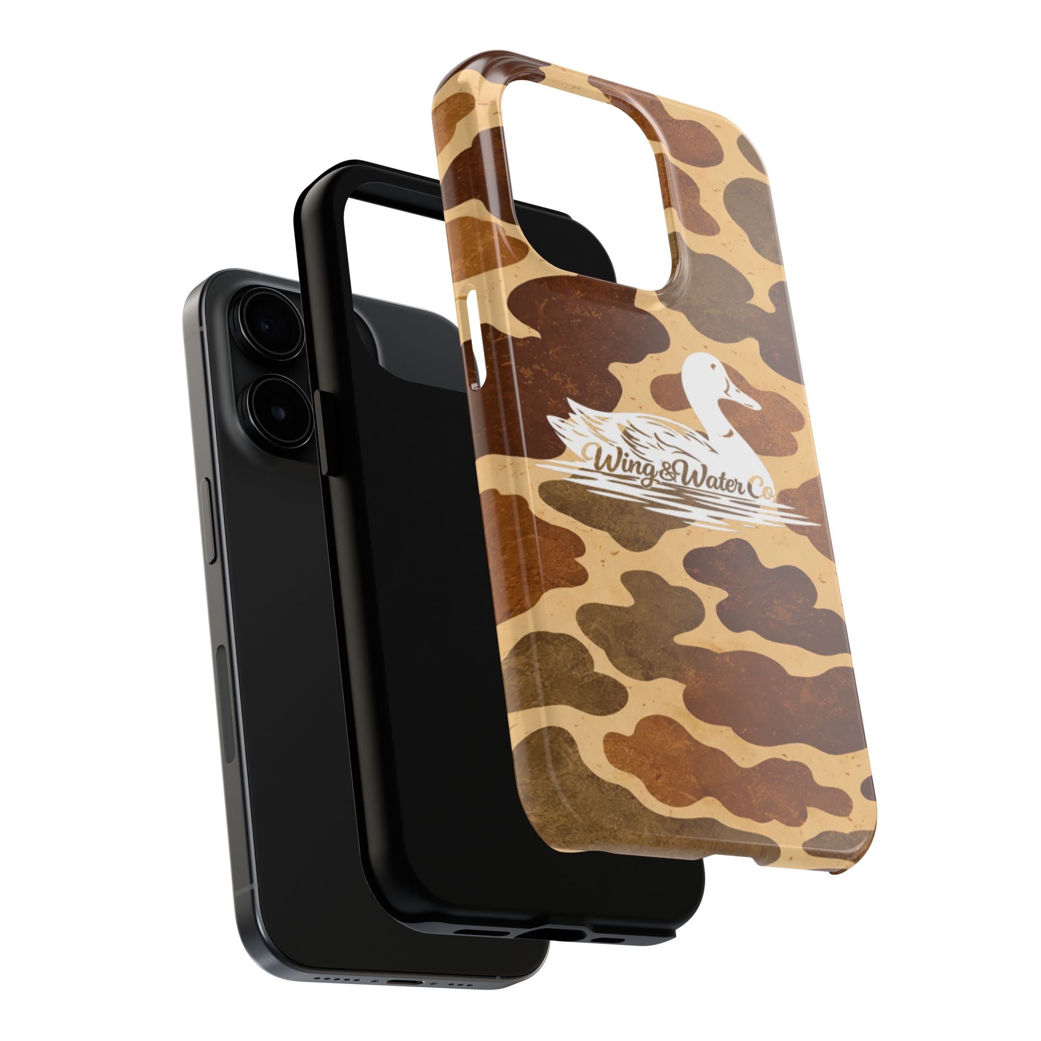 Camo Tough Phone Case | Wing & Water Co.